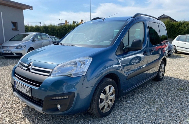 Citroen Berlingo cena 29990 przebieg: 201225, rok produkcji 2017 z Rychwał małe 67